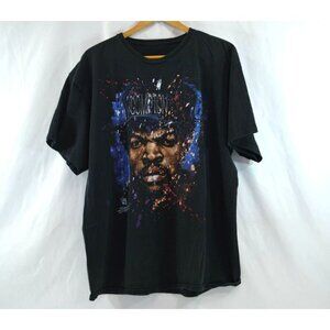 Ice Cube Compton T-Shirt Stephen Fishwick Mens L / XL Black Cotton Hip Hop